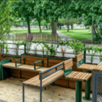 Kerb Appeal Business seating area